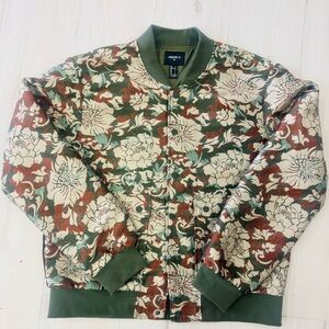 Floral Bomber Jacket